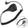 Microphone haut-parleur PMMN4013A pour Motorola CP200 PR400 CP150 BPR40, micro antibruit haute sensibilité avec prise jack 3,5 m