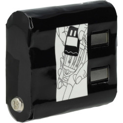 vhbw 10x Batterie Compatible avec Motorola Talkabout T5920, T9500, T5950, T8500, T62, T5900 Radio Talkie-walkie (1300mAh, 3,6V, 
