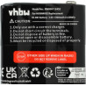 vhbw 10x Batterie Compatible avec Motorola Talkabout T5920, T9500, T5950, T8500, T62, T5900 Radio Talkie-walkie (1300mAh, 3,6V, 