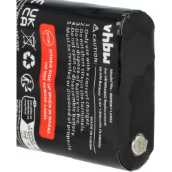 vhbw 10x Batterie Compatible avec Motorola Talkabout T5920, T9500, T5950, T8500, T62, T5900 Radio Talkie-walkie (1300mAh, 3,6V, 