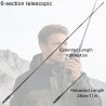 Antenne Télescopique CB 27 MHz de Connecteur SMA Femelle, Compatible avec Baofeng Quansheng, Radios CB portatives et Talkies Wal