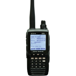 AOR AR-DV10 – Récepteur SDR Portatif Large Bande (100 kHz - 1300 MHz) | Scanner Numérique et Analogique pour DMR, Tetra, P25, NX