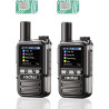 Radio Radtel P8 PoC (Communication par Simple Pression sur Un Bouton Via réseau cellulaire), radios portatives à portée illimité