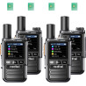 Radio Radtel P8 PoC (Push-to-Talk Via réseau cellulaire), Talkies-Walkies Portables à portée illimitée sur Tout Le Territoire, R