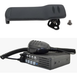 SG Store Lot de 2 Clips de Ceinture pour Talkie-walkie MB-98 (7 X 3 X 1,35 Cm) Compatible avec ICOM IC-F50 Radios Bidirectionnel