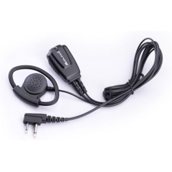 Midland MA24-Secure TX C1544 - Micro/oreillette en D avec PTT Compatible avec G7 Pro, G9 Pro, XT et XT Pro