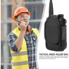 Pochette Ceinture Pour Talkie-walkie – Transport Sécurisé Pour Appareil, Forme Compacte, Design Noir Tactique, Taille 12,5 X 6,5