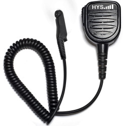 HYS Microhphone haut-parleur compatible avec Motorola R7, R7a, MXP600, APX, N30, N50, ION et autres, microphone portatif pour ta