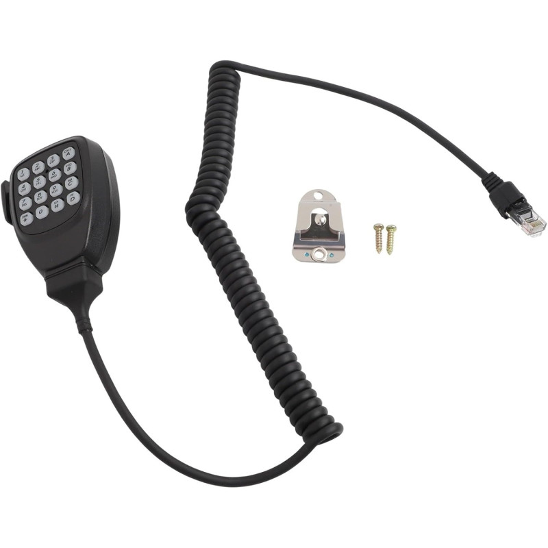 Microphone pour Kenwood TM-271A TM-281A TM471A, microphone antibruit avec clavier pour télécommande de véhicule
