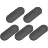 The Lord of the Tools Lot de 5pcs Clips de Batterie pour Talkie-walkie Remplacement Compatible avec Motorola T40 T42 T80 T81 T82