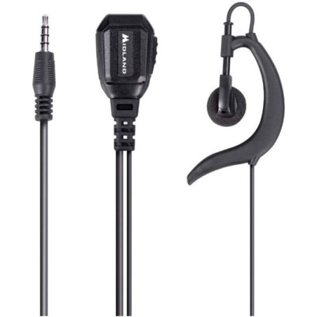 Midland MA21-777 PRO C1437 - Microphone 1 pin 3.5 mm compatible avec 777 PRO