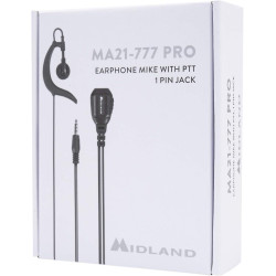 Midland MA21-777 PRO C1437 - Microphone 1 pin 3.5 mm compatible avec 777 PRO