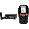 President william ii asc radio cb multistandard - design noir box avec commandes et affichage sur microphone, 40 canaux am/fm, 1