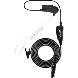 radtel Écouteur-Casque avec Micro PTT pour radios bidirectionnelles RT-950, RT-950 Pro et BJ-9000, Communication de Type Talkie-
