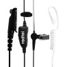 radtel Écouteur-Casque avec Micro PTT pour radios bidirectionnelles RT-950, RT-950 Pro et BJ-9000, Communication de Type Talkie-