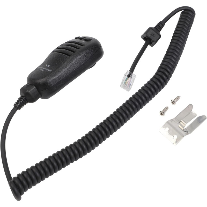MH-31 Microphone de rechange pour Yaesu FT-450 FT-817 FT-897 FT-900 FT-991, boîtier en ABS haute résistance aux chocs, microphon