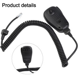 MH-31 Microphone de rechange pour Yaesu FT-450 FT-817 FT-897 FT-900 FT-991, boîtier en ABS haute résistance aux chocs, microphon