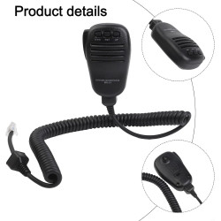 MH-31 Microphone de rechange pour Yaesu FT-450 FT-817 FT-897 FT-900 FT-991, boîtier en ABS haute résistance aux chocs, microphon