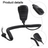 MH-31 Microphone de rechange pour Yaesu FT-450 FT-817 FT-897 FT-900 FT-991, boîtier en ABS haute résistance aux chocs, microphon