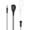 MIDLAND MA31-777 Pro C1438 - Oreillette Bodyguard Transparente et PTT, 1 pin 3,5 mm, Compatible 777 Pro