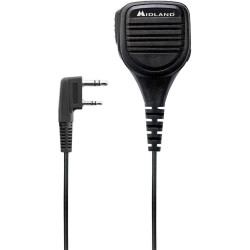 MIDLAND MA25-LK C1540 - Micro déporté étanche avec PTT, compatibilité avec G10/G11 Pro, G13, CT590-S, CT990-EBR