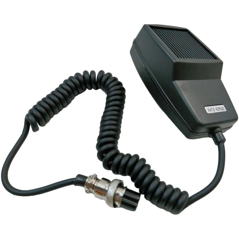 Microphone haut-parleur de rechange pour radio CB 4 broches, microphone DM507-4 avec réduction du bruit de fond, audio sans dist