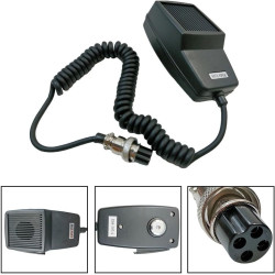 Microphone haut-parleur de rechange pour radio CB 4 broches, microphone DM507-4 avec réduction du bruit de fond, audio sans dist