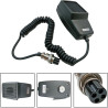 Microphone haut-parleur de rechange pour radio CB 4 broches, microphone DM507-4 avec réduction du bruit de fond, audio sans dist