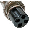 Microphone haut-parleur de rechange pour radio CB 4 broches, microphone DM507-4 avec réduction du bruit de fond, audio sans dist