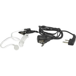 vhbw 5X Oreillette Compatible avec Alinco DJ-V5, EC-10 Radio Talkie-walkie, câble Acoustique Transparent