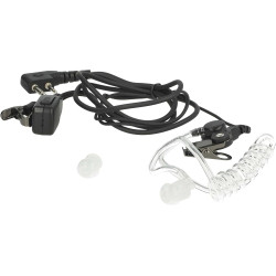 vhbw 5X Oreillette Compatible avec Alinco DJ-V5, EC-10 Radio Talkie-walkie, câble Acoustique Transparent