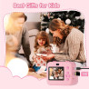 ASTGMI Appareil Photo Instantané, 2.4" Écran Appareil Photo Enfant avec Papier d'impression et Carte 32GB, Mode Selfie et Video,