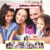 Appareil photo numérique pour enfants avec écran de 2,0" - Cadeaux pour 3, 4, 5, 6, 8, 7, 9, 10, 11 ans - 1080P HD - Anti-chute 