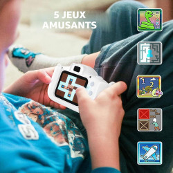 ASTGMI Appareil Photo pour Enfants, 2.0 Pouces Enfant Appareil Photo Numérique, Mini Caméra Rechargeable Caméscope Cadeau Jouet 