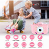ASTGMI Appareil Photo pour Enfants, 2.0 Pouces Enfant Appareil Photo Numérique, Mini Caméra Enfant Rechargeable Caméscope Cadeau