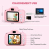 ASTGMI Appareil Photo pour Enfants, 2.0 Pouces Enfant Appareil Photo Numérique, Mini Caméra Enfant Rechargeable Caméscope Cadeau