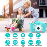 ASTGMI Appareil Photo pour Enfants, 2.0 Pouces Enfant Appareil Photo Numérique, Mini Caméra Rechargeable Caméscope Cadeau Jouet 