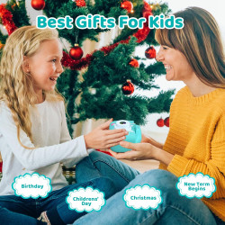 ASTGMI Appareil Photo pour Enfants, 2.0 Pouces Enfant Appareil Photo Numérique, Mini Caméra Rechargeable Caméscope Cadeau Jouet 