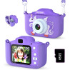 ASTGMI Appareil Photo pour Enfants, 2.0 Pouces Enfant Appareil Photo Numérique, Mini Caméra Rechargeable Caméscope Cadeau Jouet 