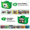ASTGMI Appareil Photo pour Enfants, 2.0 Pouces Enfant Appareil Photo Numérique, Mini Caméra Rechargeable Caméscope Cadeau Jouet 