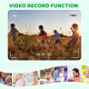 ASTGMI Appareil Photo pour Enfants, 2.0 Pouces Enfant Appareil Photo Numérique, Mini Caméra Rechargeable Caméscope Cadeau Jouet 