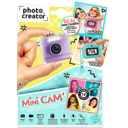 Canal Toys - Photo Creator - Mini Appareil Photo & Vidéo Numérique pour Enfants 8 Ans+ - Idée Cadeau pour Créer des Souvenirs av