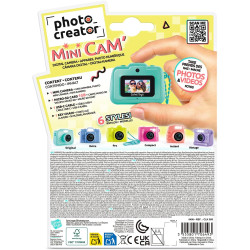 Canal Toys - Photo Creator - Mini Appareil Photo & Vidéo Numérique pour Enfants 8 Ans+ - Idée Cadeau pour Créer des Souvenirs av
