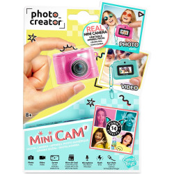 Canal Toys - Photo Creator - Mini Appareil Photo & Vidéo Numérique pour Enfants 8 Ans+ - Idée Cadeau pour Créer des Souvenirs av