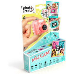 Canal Toys - Photo Creator - Mini Appareil Photo Enfant & Vidéo Numérique - Mini Caméra pour Créer des Souvenirs - Cadeau Enfant
