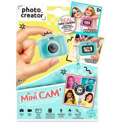 Canal Toys - Photo Creator - Mini Appareil Photo Enfant & Vidéo Numérique - Mini Caméra pour Créer des Souvenirs - Cadeau Enfant