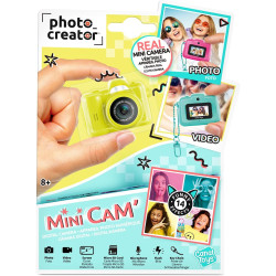 Canal Toys - Photo Creator - Mini Appareil Photo Enfant & Vidéo Numérique - Mini Caméra pour Créer des Souvenirs - Cadeau Enfant