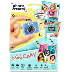 Canal Toys - Photo Creator - Mini Appareil Photo Enfant & Vidéo Numérique - Mini Caméra pour Créer des Souvenirs - Cadeau Enfant
