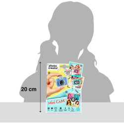 Canal Toys - Photo Creator - Mini Appareil Photo Enfant & Vidéo Numérique - Mini Caméra pour Créer des Souvenirs - Cadeau Enfant