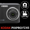 KODAK Pixpro - FZ45 - Appareil Photo Numérique Compact 16.44 Mégapixels - Noir
